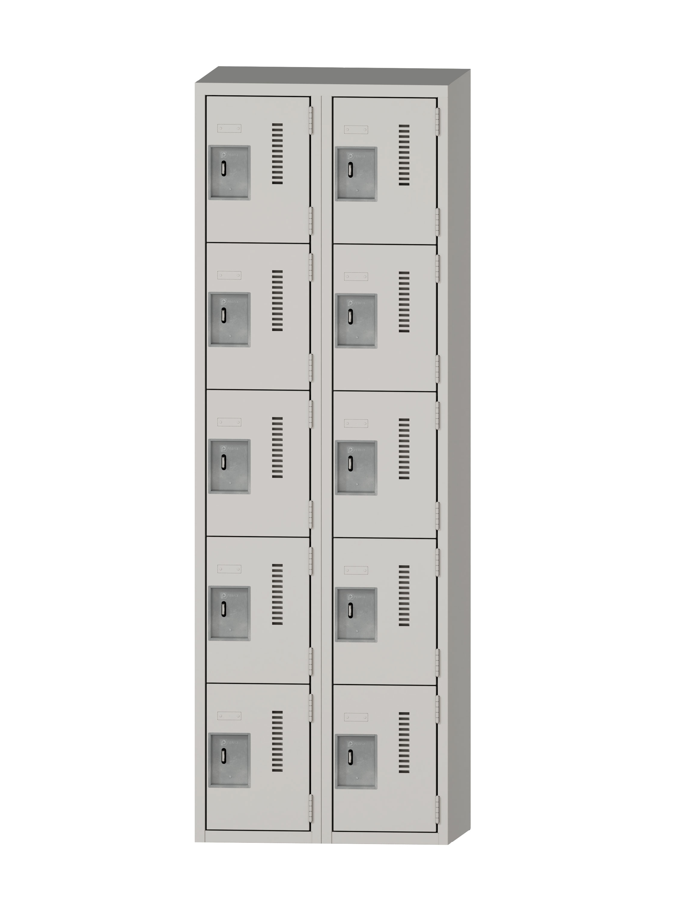 5 tier double - locker - vestiaire - casier - Perfix inc.